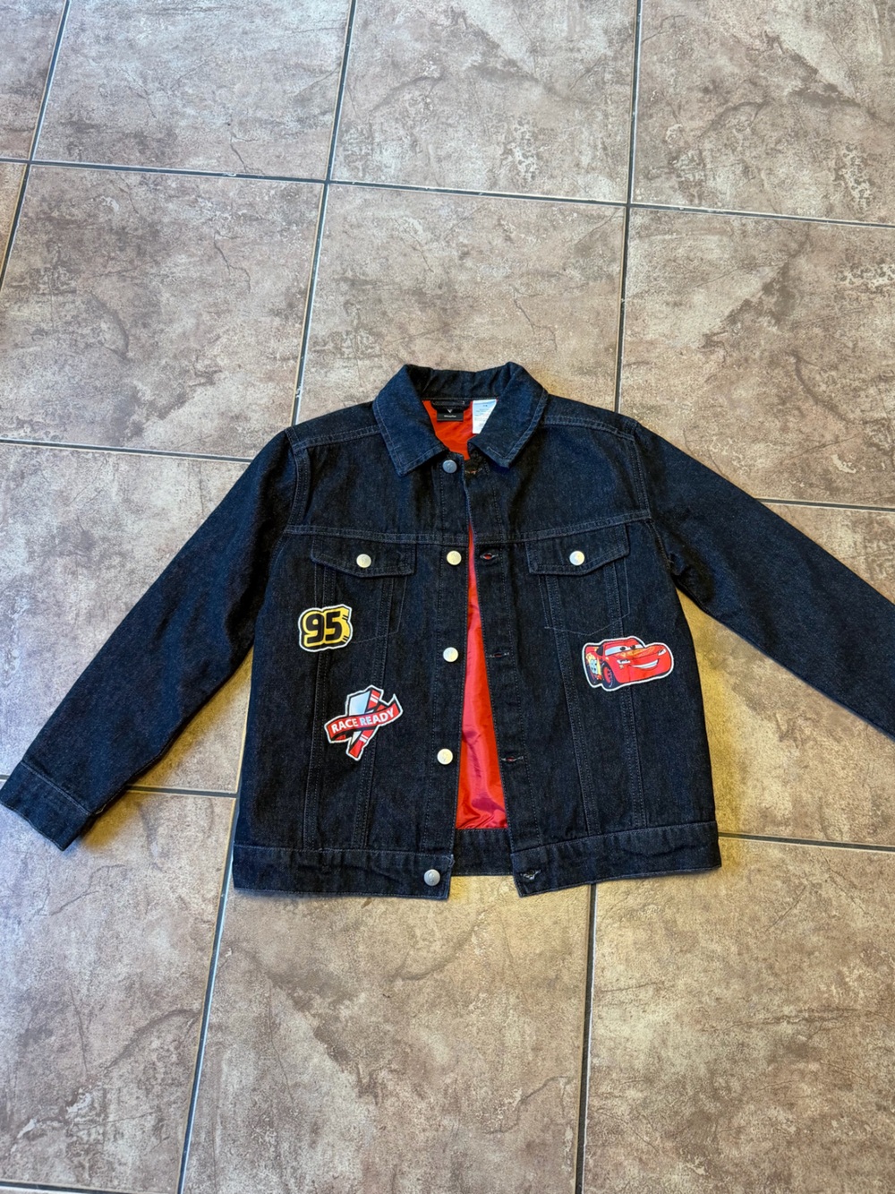 Boys CARS denim jacket
